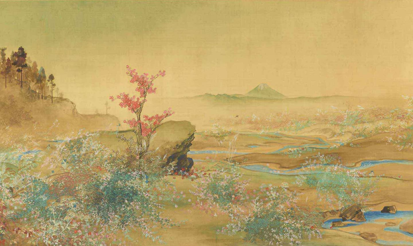 Image: Yokoyama Taikan, “Musashino”, 1895.